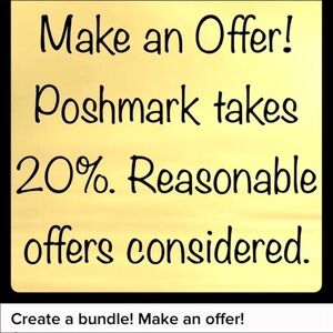 Make an Offer~ Make a Bundle and I will send you a special offer